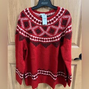 J Jill Fair Isle Sweater